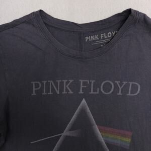 Pink Floyd Dark Side of the Moon Band Graphic T Shirt Womens Size XS Gray